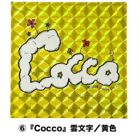 Cocco手描きイラストホログラムステッカー(単品販売)