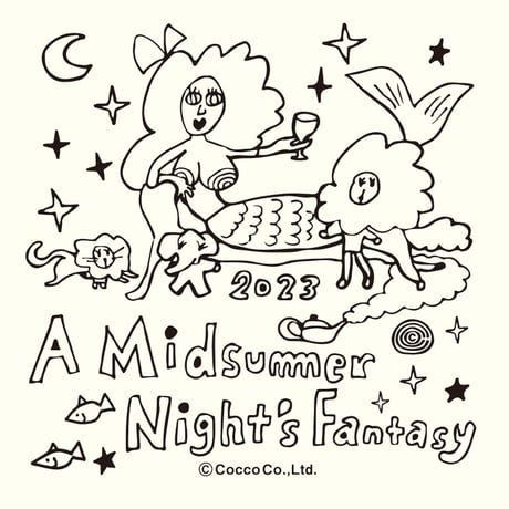 【SALE】真夏の夜のファンタジーバッグ（ブラック）