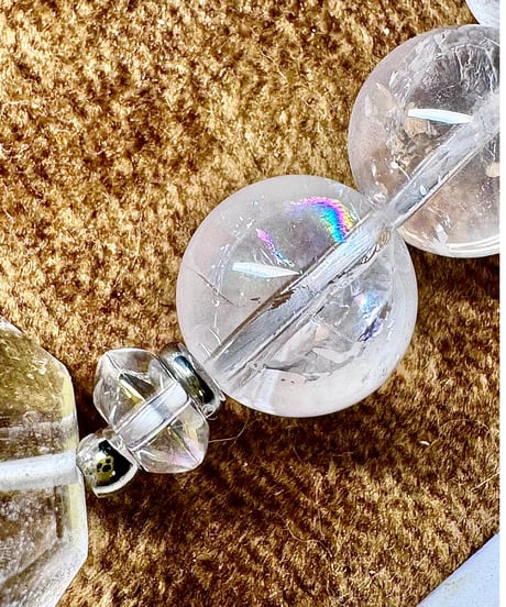 Natural Rainbow Lemurian Seed × Lemurian Seed　〔限定数本〕