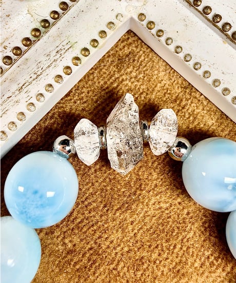 レムリアンシードクリスタル × Ice Larimar （限定１本）