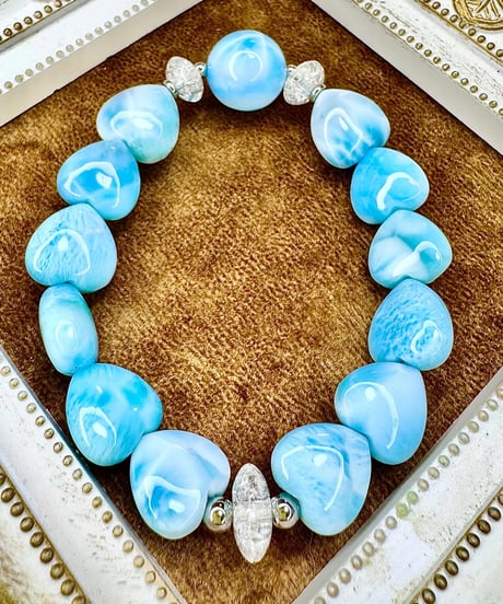 High Quality Larimar × heart Larimar （限定1本）