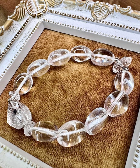 Raw Dianond Quartz × High Quality Crystal (限定数本）