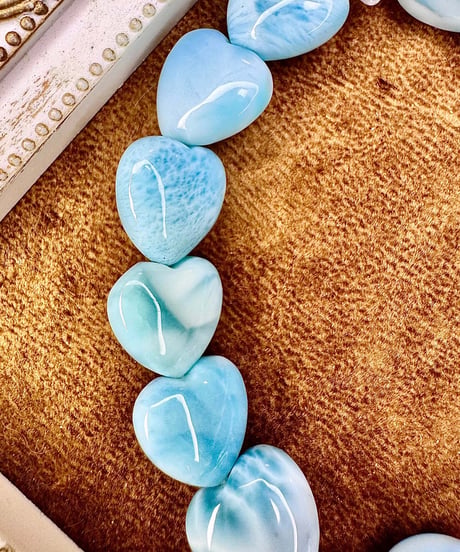 High Quality Larimar × heart Larimar （限定1本）