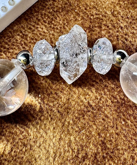 Natural Rainbow Lemurian Seed × Lemurian Seed　〔限定数本〕