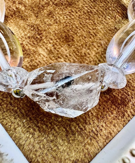 Raw Dianond Quartz × High Quality Crystal (限定数本）