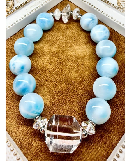 レムリアンシードクリスタル × Ice Larimar （限定１本）