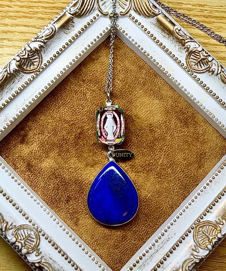 High Quality lapis lazuli × vintage glass（限定１本）