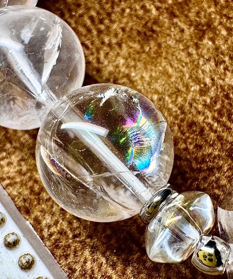 Natural Rainbow Lemurian Seed × Lemurian Seed　〔限定数本〕