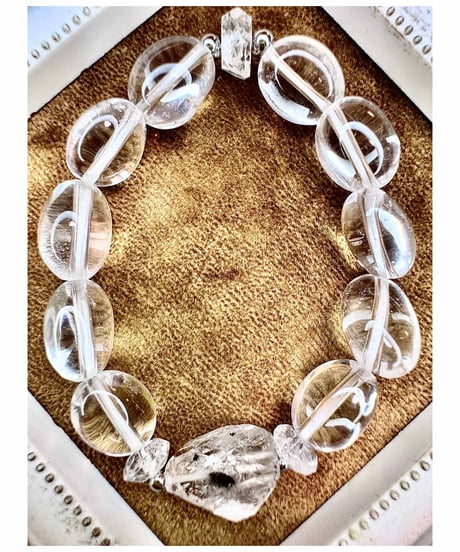 Raw Dianond Quartz × High Quality Crystal (限定数本）