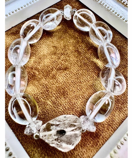 Raw Dianond Quartz × High Quality Crystal (限定数本）