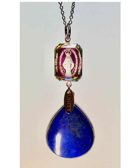 High Quality lapis lazuli × vintage glass（限定１本）