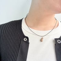 གཙང་མ། TSANGMA — Pure— 陶ビーズネックレス 【Black】