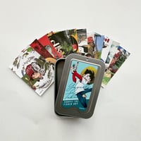 矢口高雄 スライド缶入りステッカー