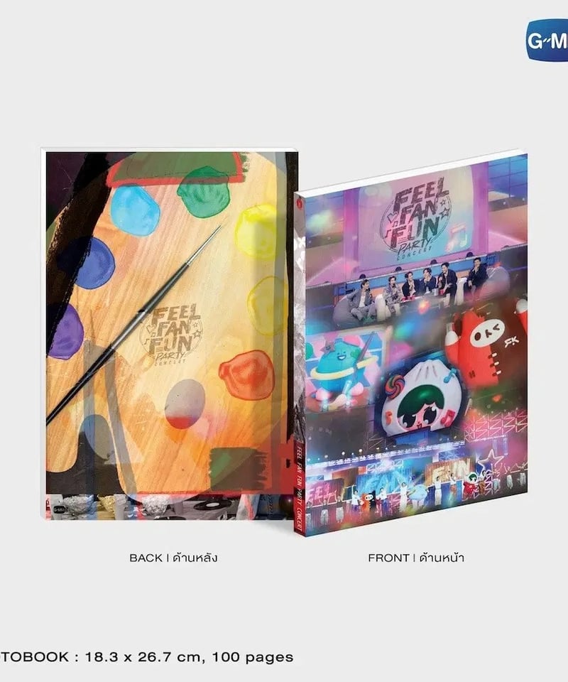 DVD BOXSET FEEL FAN FUN PARTY CONCERT | THAI GO