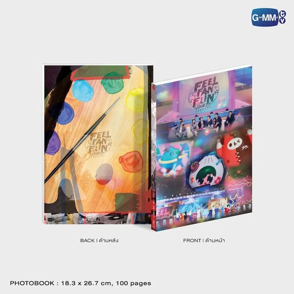 DVD BOXSET FEEL FAN FUN PARTY CONCERT | THAI GO