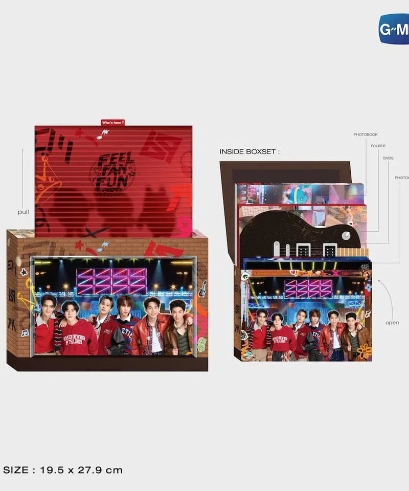DVD BOXSET FEEL FAN FUN PARTY CONCERT | THAI GO