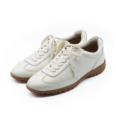 レースアップスニーカー 25 ホワイト｜APOM340 WH