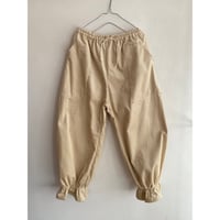 ＜受注＞ 内田ミシン　コーデュロイドロワーズ・アイボリー