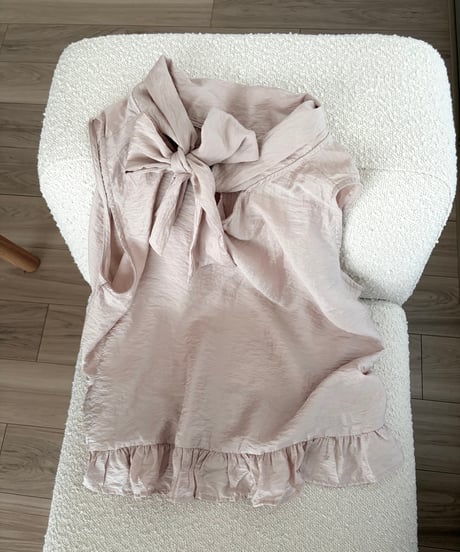 2way bow blouse