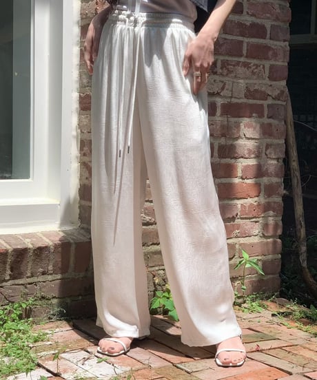 nuance satin pants