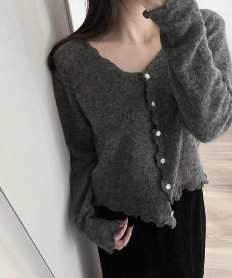 wool mellow cardigan