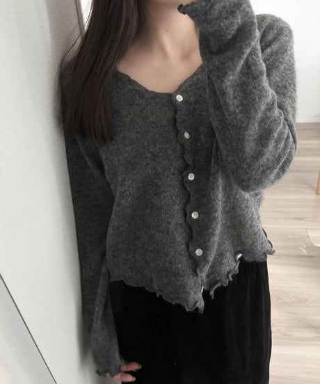 wool mellow cardigan