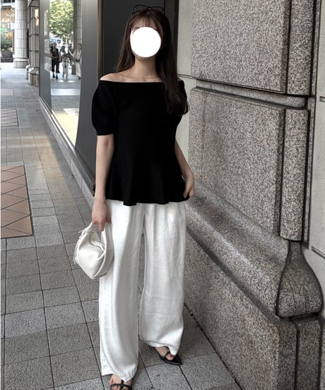 nuance satin pants