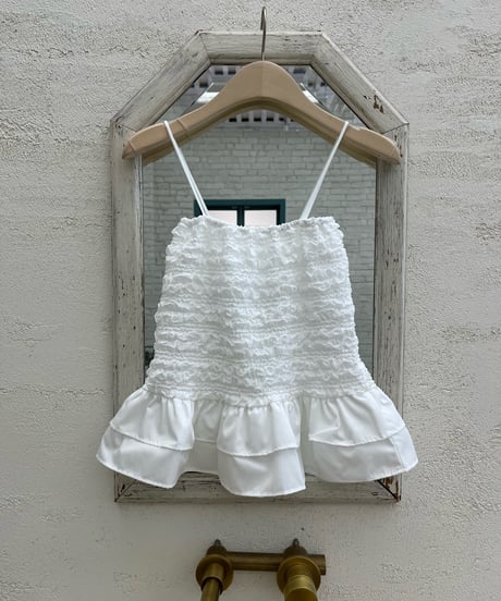 frill summer blouse