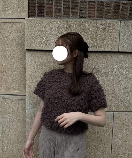 fluffy boa tops