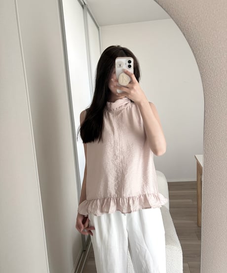 2way bow blouse