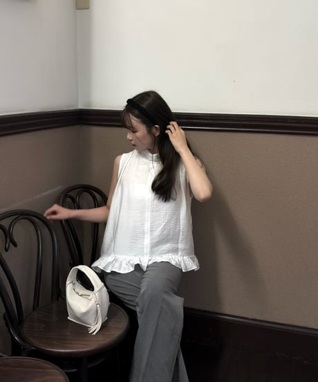 2way bow blouse