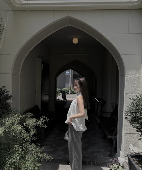 2way bow blouse