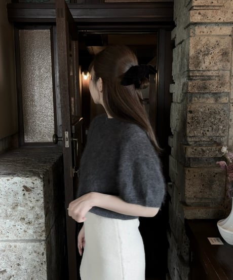 wool touch knit tops