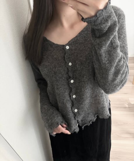 wool mellow cardigan