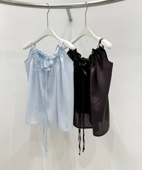 ribbon camisole blouse