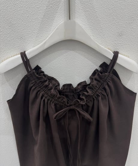 ribbon camisole blouse