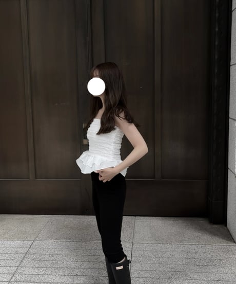 frill summer blouse