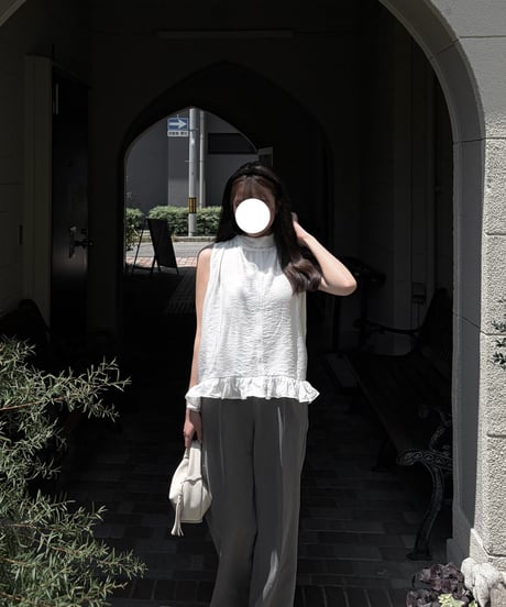 2way bow blouse