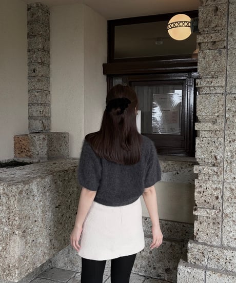 wool touch knit tops