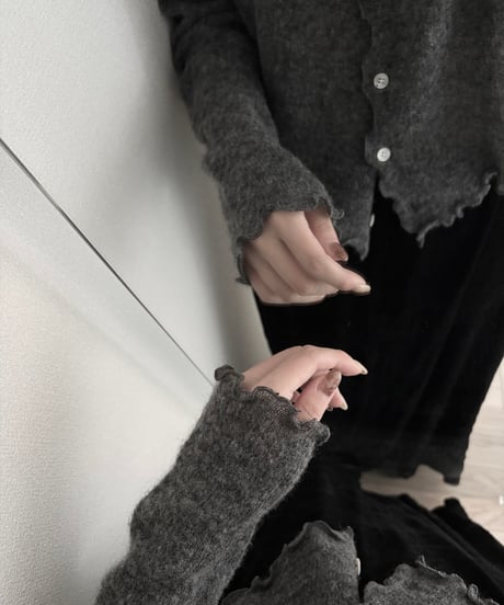 wool mellow cardigan