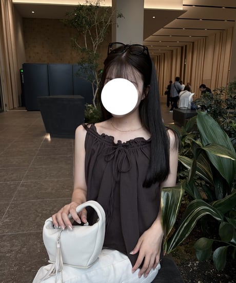 ribbon camisole blouse
