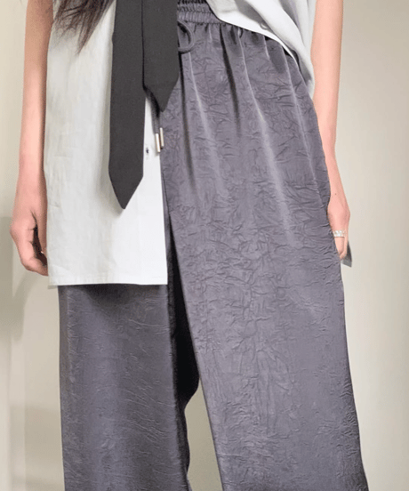 nuance satin pants