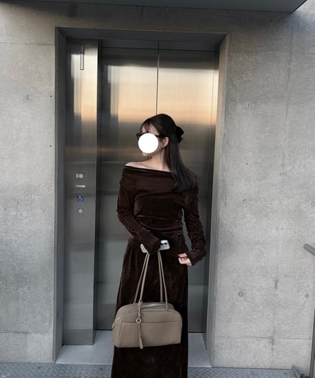 drape velour set up