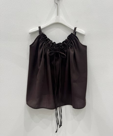ribbon camisole blouse