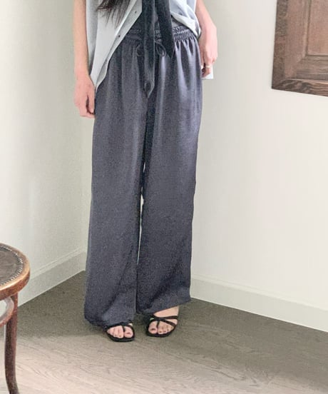 nuance satin pants