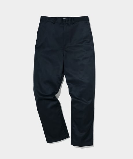 2/72 Wool Gaba slim Pants  BLACK