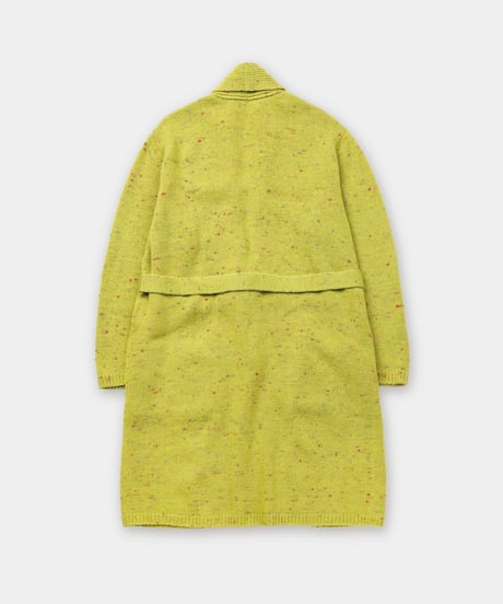 WOOL NEP KNIT / KNIT ROBE / y.green