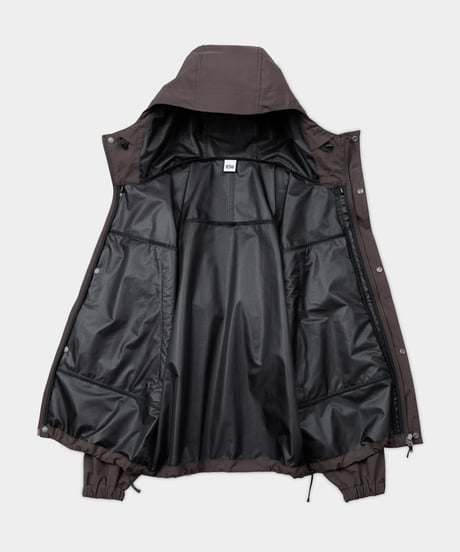 ES-U / Nylon Wind Hoodie Brown