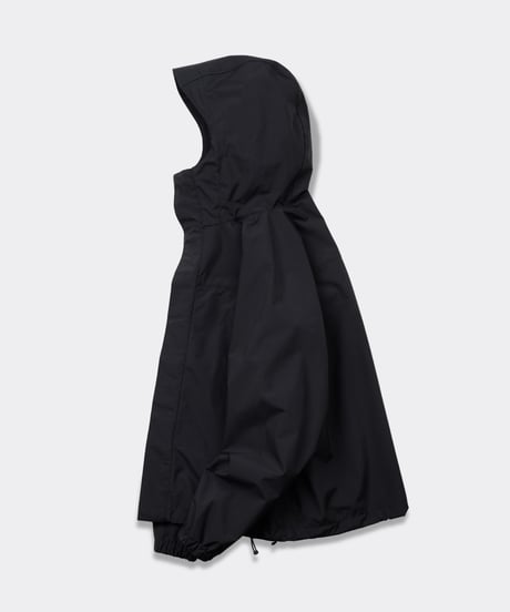ES.U / Nylon Wind Hoodie Black