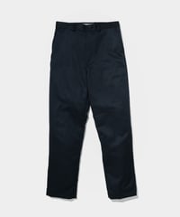 2/72 Wool Gaba slim Pants  BLACK